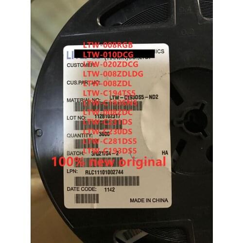 100PCS LTW-008RGB LTW-010DCG LTW-020ZDCG LTW-008ZDLDG LTW-008ZDL LTW-C194TS5 LTW-C193SN5 LTW-008ZDC LTW-C231DS LTW-C230DS