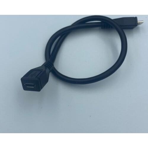 200pcs High Quality M/F For Micro USB Male To Micro USB Female Extension Cable Wire Extender Charging Cable Cord