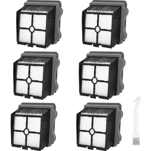 6 Pack Vacuum Replacement Filters For Tineco Ifloor 3 And Floor One S3 Wet Dry Cordless Vacuum Cleaner