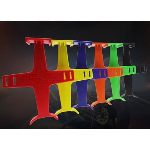 ABS Motorcycle Shock Absorber Block Transportation Protector Motocross Glossy Finish Brace Fork Support Enduro Seal Savers Guar