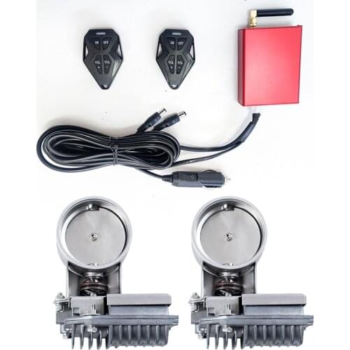 Car Exhaust Cutout Valve System Sounds Speaker Double Electric Parts Universal Stainless Waterproof Remtoer
