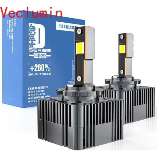 Canbus car led headlights bulb D1S D1R D2S D2R D3S D3R D3C D4S D4R D5S 90W 20000LM high power car auto led headlight bulbs