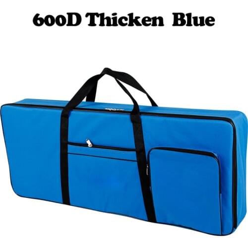600D Thicker Nylon 61 Key Keyboard Bag Instrument Keyboard Bag Thicken Waterproof Electronic Piano Cover Case For Electronic