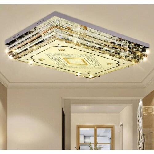 European crystal ceiling lamp home low voltage crystal lamps creative living room lamp restaurant LED ceiling lighting fixture