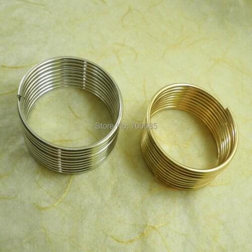 Metal round napkin rings, bulk napkin holder