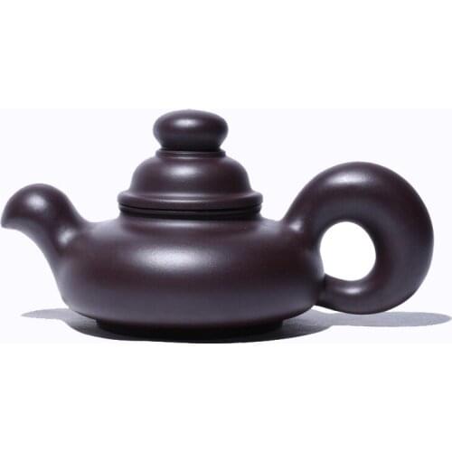 Explosive New Product Yixing Old Purple Clay Teapot Handmade Famous Large-capacity Squirrel Purple Clay Teapot Tea Set