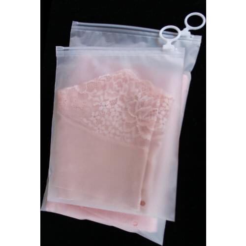 2020New Circle Pull Ring Zipper lock Bag Package Clothes Shirt T-shirt Plastic Home Travel File Panties Towel Stockings Cosmetic