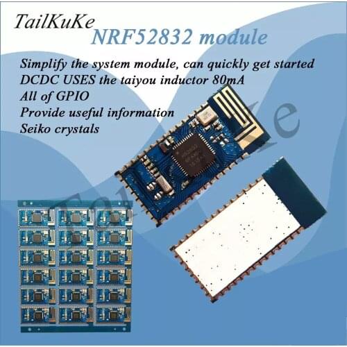 NRF52832 Module Core Board/small Size/transmission Code Provided/NRF51822 Migration Guide
