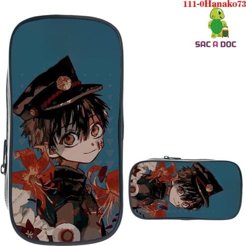 3D Pencil Box Toilet-Bound Hanako-kun Pen Case High Capacity Bag Organizer for Boy School Supplies Make Up Bags Stationery Pouch