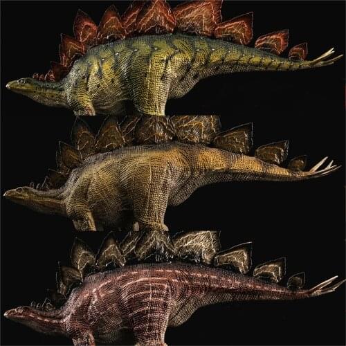 REBOR 1:35 Stegosaurus Armatus with Base Garden Statue Stegosauridae Jurassic Dinosaur Figure Animal Model Toy Collector Adult