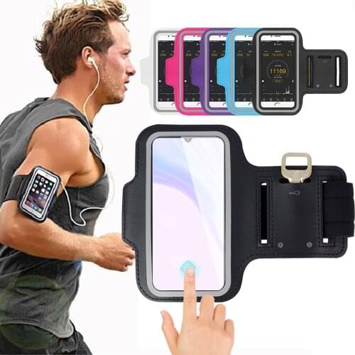 Sports Running Phone Bag for Vivo S9 S9e S7 S7e S7t S6 S5 S1 Prime Pro I10 U20 U3 Z1 Lite Z1i Z1X Z3 Z3i Z3X Z5 Z5i Z6 Arm Band