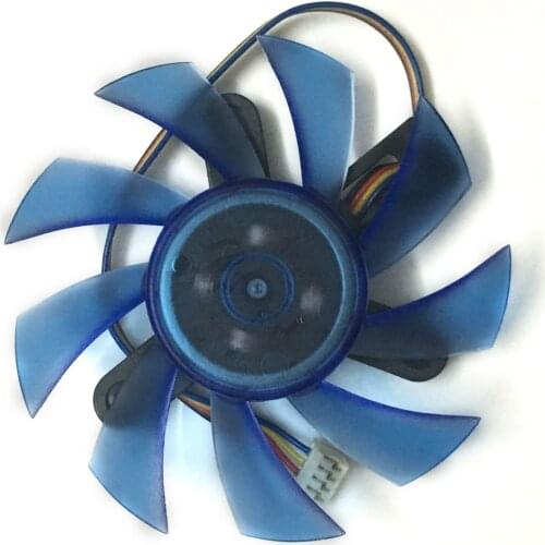 Diameter 75mm FD8015U12S computer radiator blower VGA cooler fan For XFX HD7770 FX-777A-ZNB video Graphics Card GPU cooling