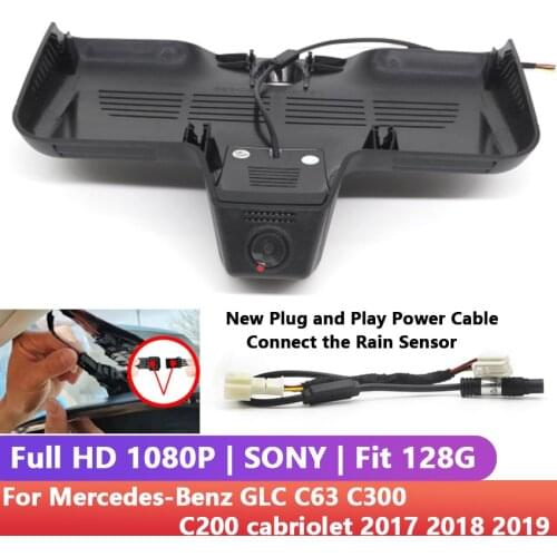 1080P Easy Installation Car DVR Wifi Dash Cam Video Recorder Camera For Mercedes-Benz GLC C63 C300 C200 cabriolet 2017 2018 2019