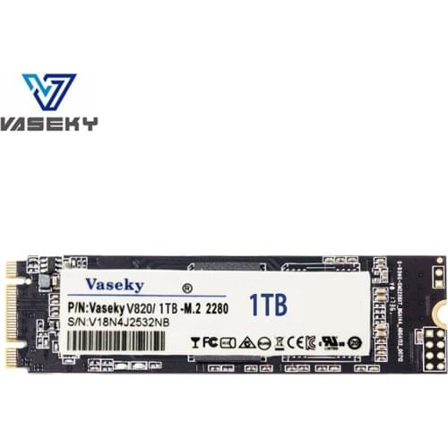 Vaseky 1TB SSD M.2 NGFF SSD M.2 2280 SSD SATAIII 6Gbps Internal Hard Drives Disk Solid States For Desktop PC Laptop