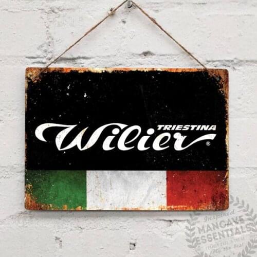Wilier Replica Vintage Bike Cycle Retro Tour Tin Sign Metal Sign Metal Poster Metal Decor Metal Painting Wall Sticker Wall Sign