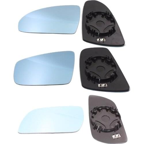 Wide View Auto Dimming Rear View Mirror Heated Blue Side Wing Mirror Glass with LED Turn Indicator for Buick LaCrosse