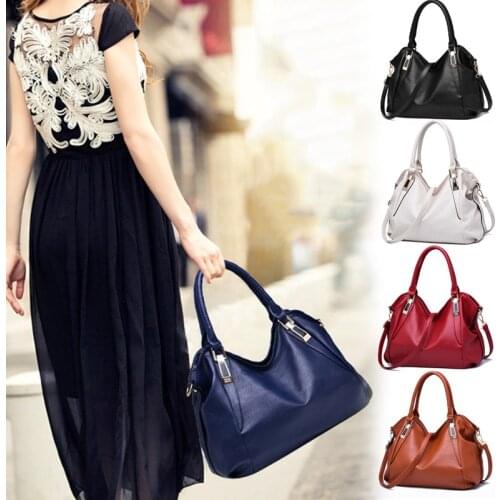 Women Shoulder Crossbody Bag Handbag PU Leather for Travel Mobile Phone Keys -OPK