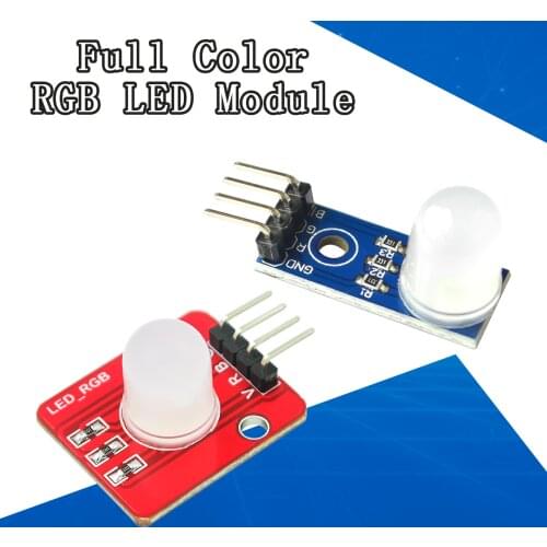 10mm Full Color RGB LED Module140C5 Electronic Building Blocks for Arduinos DIY Starter Kit