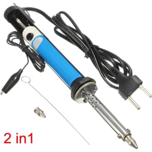220V 30V AC 2 in 1 Soldering Iron PCB Soldering SMT SMD Repair Tool + Sucker Desoldering Pump ( NO.099 )