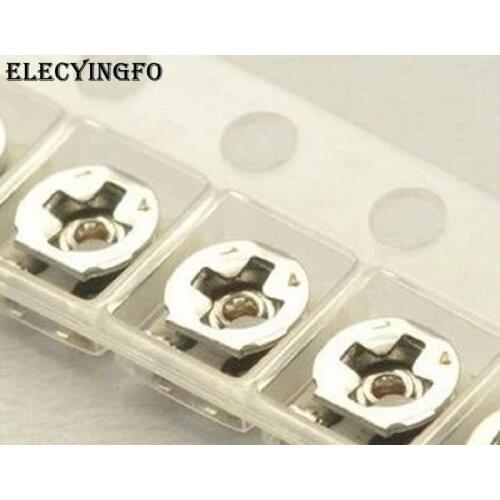 30pcs SMD trimmer resistor 20K 3*3 potentiometer EVM3ESX50B series 20K 10K 100K 47K 50K 1K 5K 500R 2K 3K 3.3K 2.2K
