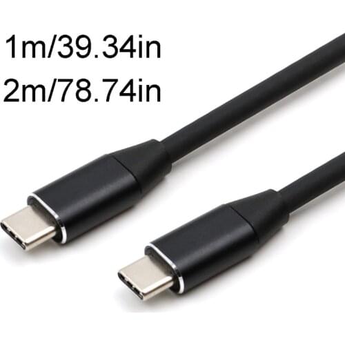 40GD 5A 100W USB 3.1 Type-C to USB C Cable Male to Male PD Fast Charging Data Cable