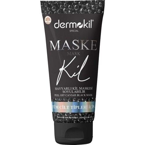 Dermokil Peel Off Havyarlı Black Clay Mask 75 Ml