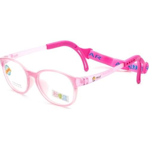 Childrens Sports Glasses Frame Soft Silicone Frame Movement Adjustable Legs for Students Sports Prescription Glasses 333