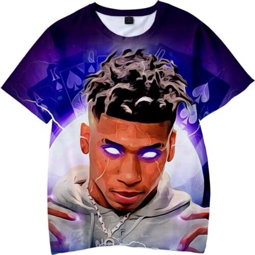 NLE Choppa Rapper 3D Printed T-shirt Men And Women Streetwear New Fashion Casual Short Sleeve Summer O Neck T Shirt Tee Tops