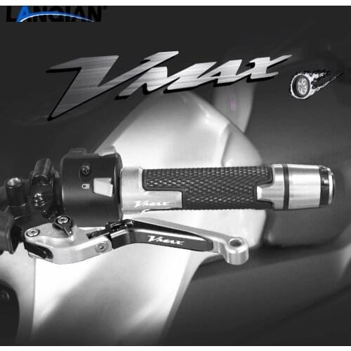 Motorcycle CNC Foldable Brake Clutch Lever Handle Grips For Yamaha VMAX 1200 VMAX 1990-2016 VMAX 1200 1985 - 2007 Accessories