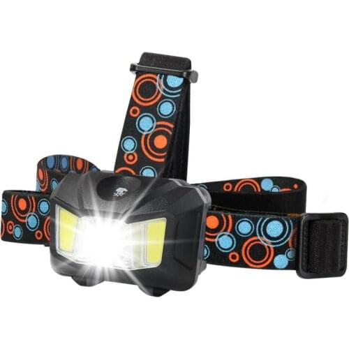 Portable Waterproof LED Headlight COB Work Light 4 Light Mode With Headlight Suit For Fishing, Camping, Etc. Dropshipping