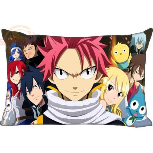Rectangle Zippered Classic Fashion Custom Fairy Tail Pillow Cover 50X75cm Two sided Prints Pillow Case