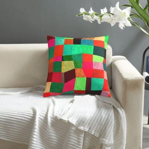 Colorful Watercolor Shapes Pattern pillowcase printed cushion cover sofa waist pillow pillow cover