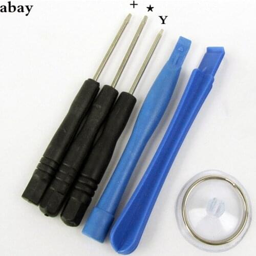 Mobile Phone Opening Tool Kit Screwdriver 6 in 1 set for Repair Tools For iphone for Samsung For xiaomi For Huawei For Moto