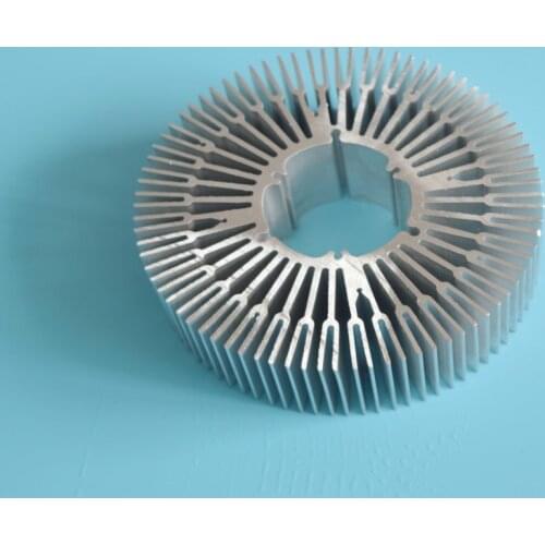 LED Radiator 10~20W Aluminum Radiator Sunflower Aluminum Radiator Heatsink Diameter 125mm,Hollow 45.4MM,High 50mm Cooling led