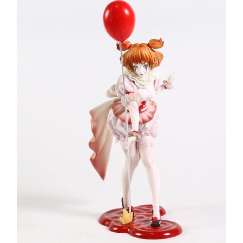 Horror Bishoujo Statue Pennywise PVC Figure Collectible Model Toy