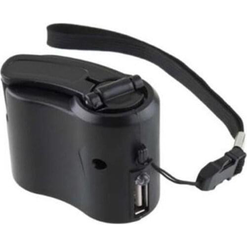 Outdoor Mobile Phone Emergency Power USB Hand Crank Charger For Samsung Xiaomi Portable Dynamo Hand Crank USB Charging HOT SALE