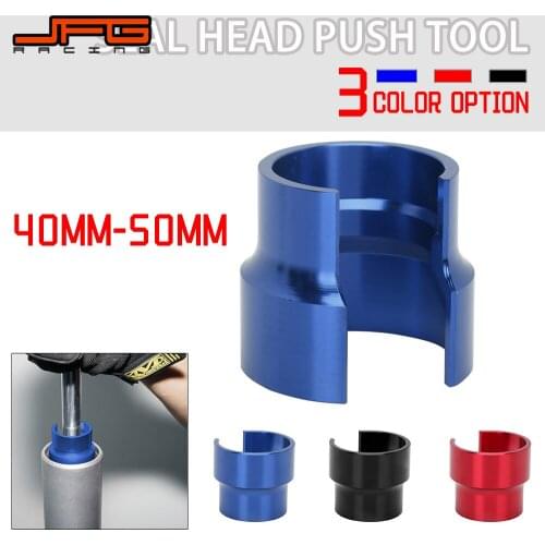 Motorcycle CNC Universal 40-50MM Rear Shock Tool Seal Head Push Tool For Husqvarna TE FE TC FC 125 200 250 350 450 501 250i 300I