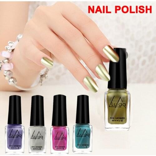1pcs Mirror Effect Nail Polish Long-lasting Diy 3d Environmentally Friendly Nail Art Decoration Ne
