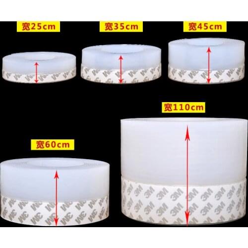 5M Door Window Sealing Strip Glass Door Bottom Door Wind Proof Aluminum Alloy Window Thermal Insulation Sound Proof Waterproof