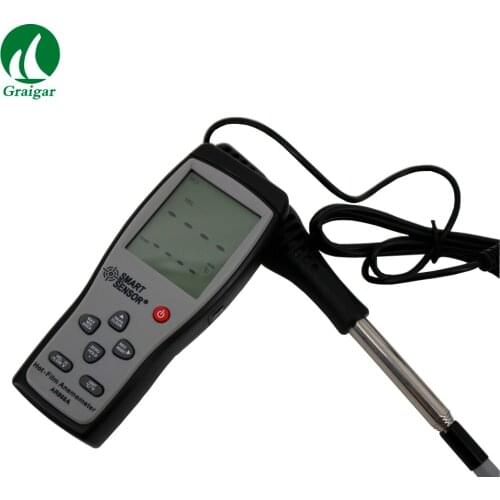 AR866A Hot Wire Thermo-Anemometer Air Flow Velocity Wind Speed Meter