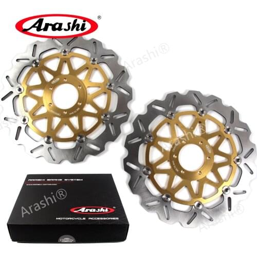 Arashi 2PCS For BIMOTA SB6R 1998 1999 2000 CNC Floating Front Brake Disc Brake Rotors SB6 1996-2000 / SB8R 1997-2000