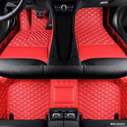 MATIKOHI Custom car floor mats for Chevrolet Captiva Cruze Sonic Camaro Equinox Sail Spark Aveo Blazer epica Cavalier Trax foot