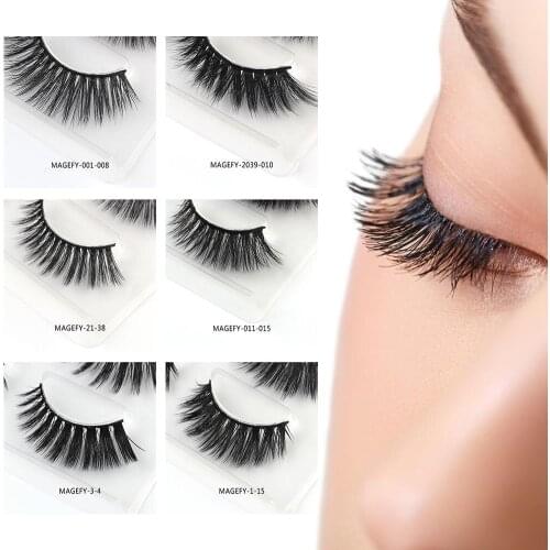Big sale 2 Pair/Lot Crisscross Cheap False Eyelashes Lashes Voluminous Eye Lashes Fake Eyelashes For Eye Lashes Makeup Cosmetics