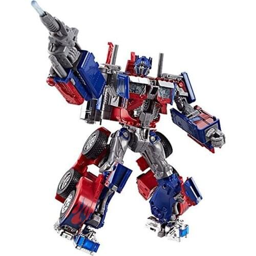 10th Anniversary Limited Plating Color Optimus Prime Hasbro Transformers Leader Level Transfiguration Assembled Toys Gifts