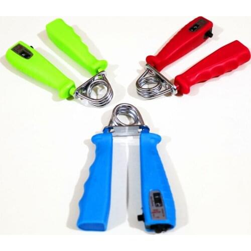 Fitness Heavy Hand grip Strengthener Counting Workout Wrist Rehabilitation Finger Forearm Exerciser Training Gripper Equipment