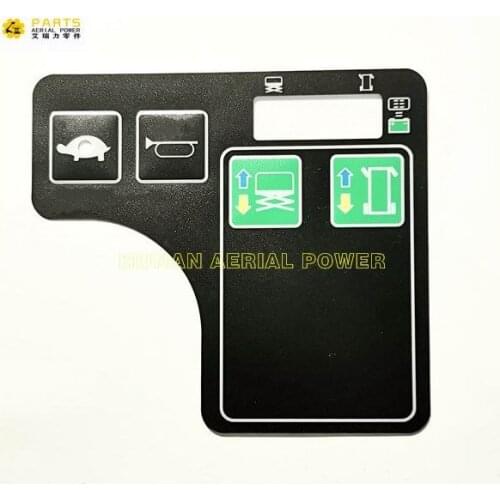 Genie Control Box Decal