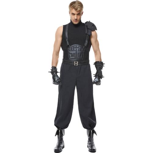 Final Fantasy VII 7 Cloud Strife Cosplay Costume Outfit Uniform