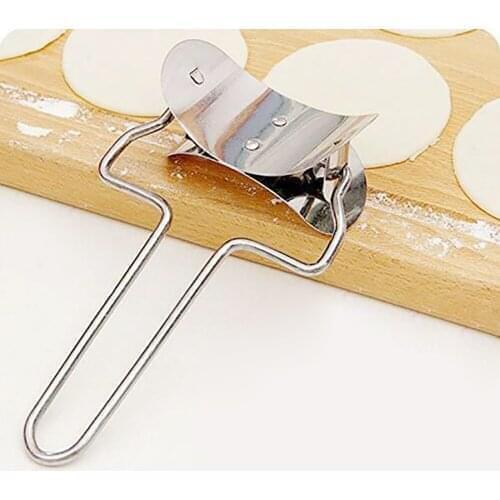 Dumpling Mold Round Rolling Cutting Blade Dough Circle Cutter DIY Ravioli Maker Device Dumpling Wrapper Manual House Tools