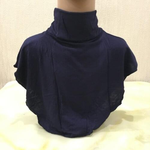 Mock Turtleneck Dicky Women Muslim Neck False Fake Turtleneck Neck Warmer Stretchable Black White Navy blue Available