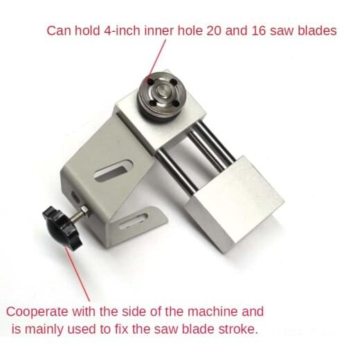 Miniature table saw lifting spindle assembly DIY woodworking cutting and polishing unpowered spindle small table saw accessories